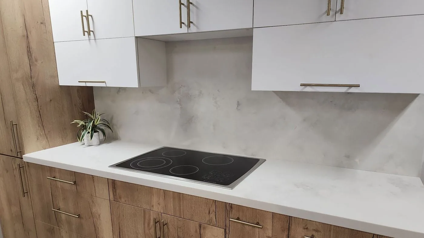 Kitchen display in the Superior showroom